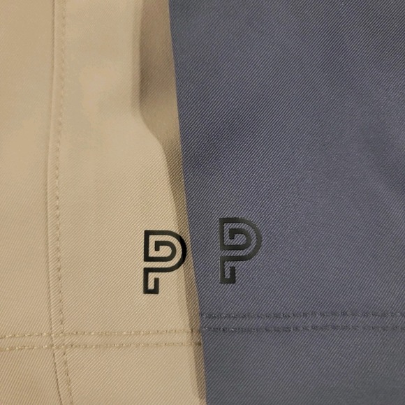 Public Rec Shorts Mens 44 Lot‎ Of 2 Performance Gray Khaki Bundle Flat Front - Picture 13 of 13